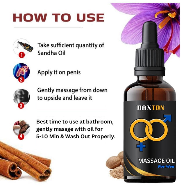 Daxton Massage Oil for Men (30 ml)